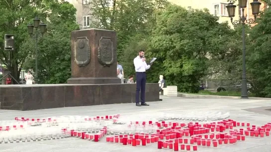 Площадь Выборгских полков: мероприятия, посвященные Дню памяти и скорби