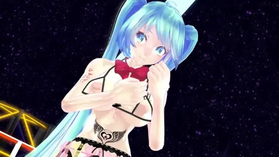 【BBC】BBC Miku danced 「 Hi-Fi Labor 」 - Dist. - PMV, HMV, Blacked Waifus, 3D