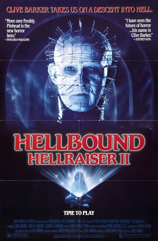 Восставший из ада 2 / Hellbound: Hellraiser II (1988,  Великобритания, ужасы, триллер)