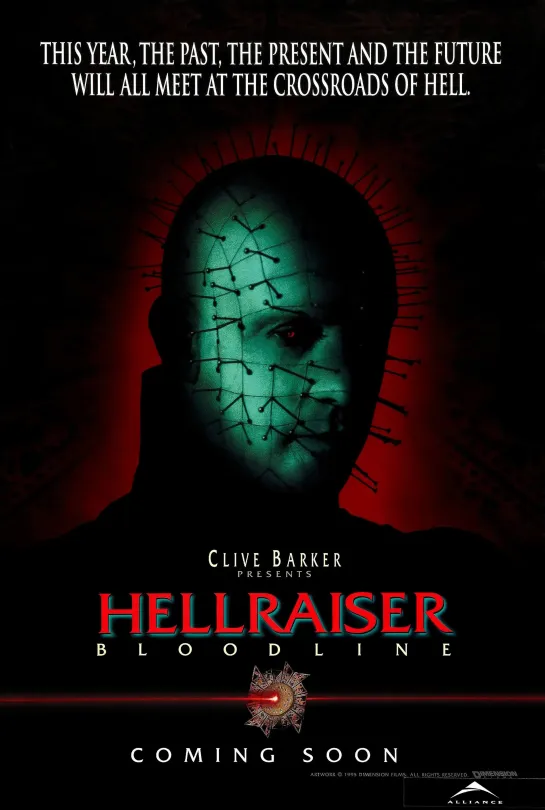 Восставший из ада 4: Кровное родство / Hellraiser: Bloodline (1996, США, Великобритания, ужасы, фантастика)