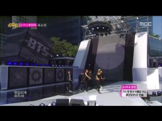 `PERF` 140906 | Bangtan - Danger @ Music Core