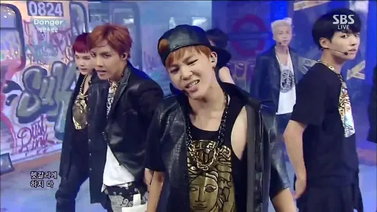 `PERF` 140831 | Bangtan - Danger @ SBS Inkigayo