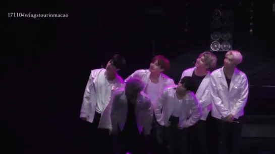 `FANCAM` 171104 Bangtan - 고민보다 Go @ BTS LIVE TRILOGY EPISODE III THE WINGS TOUR (Макао, Китай).