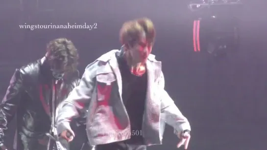 `FANCAM` 170402 Bangtan - Not Today @ 2017 BTS LIVE TRILOGY EPISODE III THE WINGS TOUR (Анахайм, США).