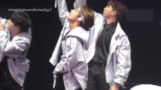 `FANCAM` 170401 Bangtan - Am I Wrong  @ 2017 BTS LIVE TRILOGY EPISODE III THE WINGS TOUR (Анахайм, США).