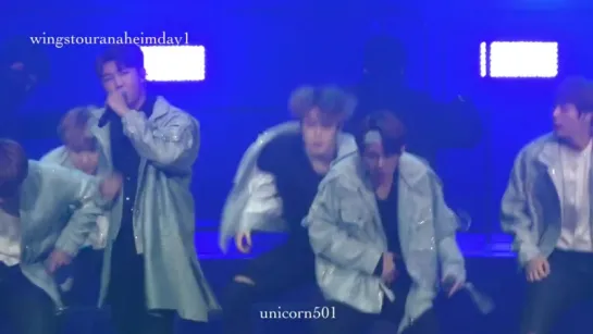 `FANCAM` 170401 Bangtan - Not Today @ 2017 BTS LIVE TRILOGY EPISODE III THE WINGS TOUR (Анахайм, США).