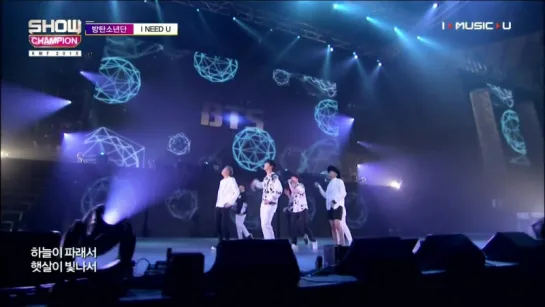 `PERF` 150930 | Bangtan - I Need U @ Show Champion Special KMF 2015