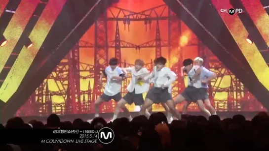 `PERF` 150514 | Bangtan - I Need U @ M!Countdown (MPD/Fancam)