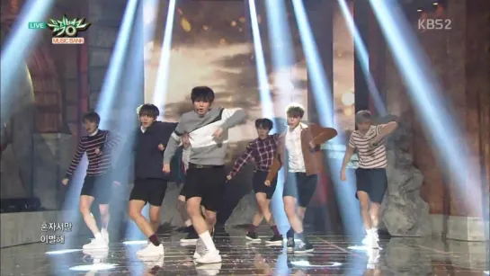 `PERF` 150501 | Bangtan - 흥탄소년단 + I Need U @ Music Bank