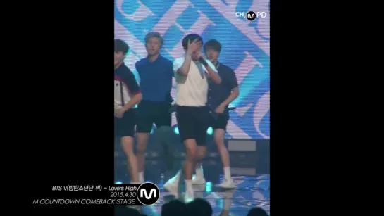 `PERF` 150430 | Bangtan - Lovers (Converse) High (Фокус на Ви) @  M!Countdown (MPD/Fancam)