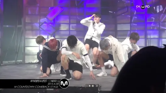 `PERF` 150430 | Bangtan - I Need U @  M!Countdown (MPD/Fancam)