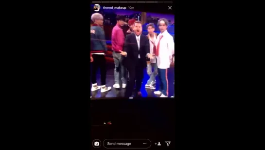 `VIDEO` Бантан на съемках популярного американского шоу "The Late Late Show With James Corden".