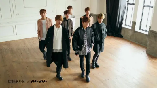 `VIDEO:BTS` 【BTS×anan】No.2057 Shooting Making Video.