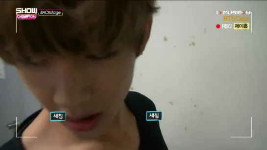 `BACKSTAGE` 151003 | Bangtan @ Show Champion Special KMF 2015