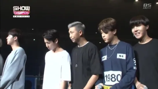 `BACKSTAGE` BTS at the Show Champion Special KMF2015 Rehearsal