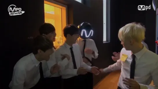 `VIDEO` [MPD/MISSION] 150625 | Bangtan @ Mnet MCOUNTDOWN BACKSTAGE