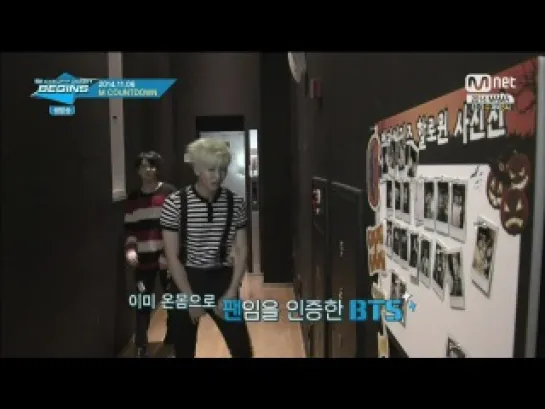 `VIDEO`141113 | Bangtan @ M Countdown Begins