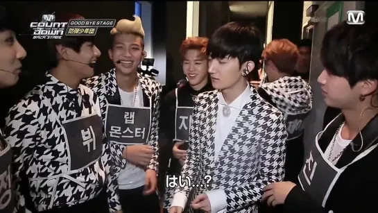 `BACKSTAGE` 141010 | Bangtan @ MCountdown