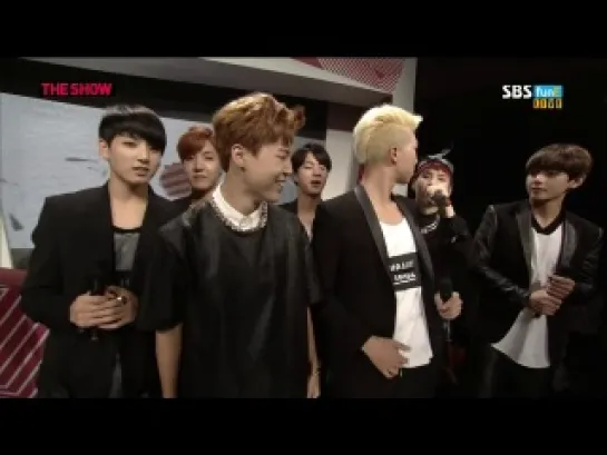 `BACKSTAGE` 140902 | Bangtan @ MTV The Show (Waiting Room)