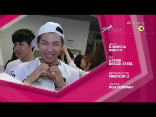 BACKSTAGE | 131001 | BTS @  Ending of Arirang Simply KPOP