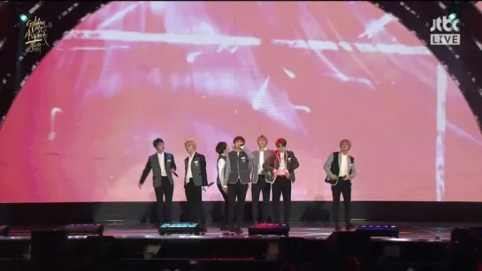 `PERF` 170114 Bangtan - BTS Chronicle + Fire @ 31st Golden Disc Awards.