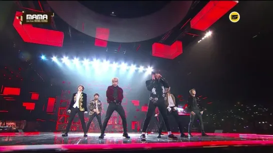 `PERF` 161202 Bangtan - Boy Meets Evil + Blood Sweat & Tears + Fire @ 2016 Mnet Asian Music Awards.