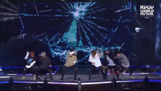 `PERF` 160930 Bangtan - Fire + Save me + Dope @ 2016 K-POP World Festival.