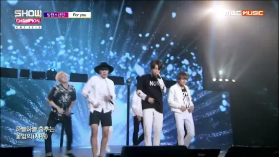 `PERF` 150930 | Bangtan - For You @  Show Champion Special KMF 2015