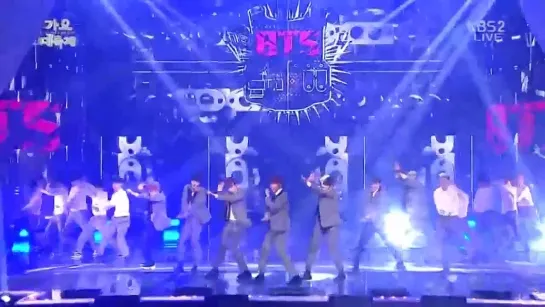 `PERF` 141226 | Bangtan - Intro + Danger @  KBS Gayo Dhaechuje