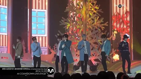 `PERF` 141225 | Bangtan - Just One Day + War of Hormone @ M!Countdown (MPD Ver.)