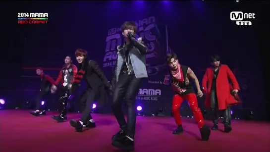 `PERF` 141203 | Bangtan - Boy In Luv @  Red Carpet 2014 MAMA AWARDS