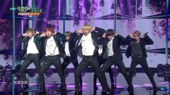 `PERF` 161104 Bangtan - Blood Sweat & Tears + 21st Century Girls @ Music Bank.