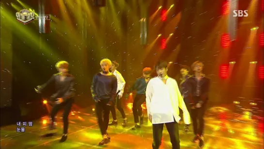 `PERF` 161023 Bangtan - Blood Sweat & Tears @ Inkigayo.