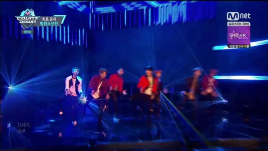 `PERF` 161013 Bangtan - 21st Century Girls @ M!Countdown.