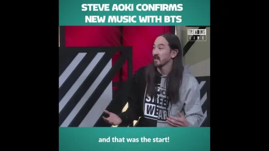 `VIDEO` Steve Aoki said beside MIC Drop Remix, he also worked with BTS on an original track which is coming out soon.