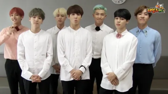 `VIDEO MESSAGE` BTS Greetings for the launch of their pet characters for 'Tales Runner'