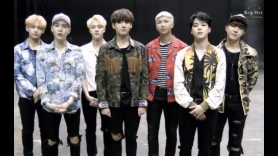 `VIDEO MESSAGE` 화양연화 Young Forever album release greeting message