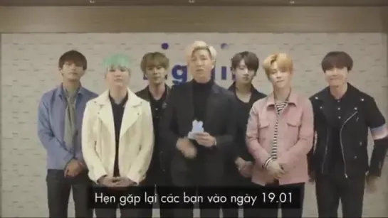 `VIDEO MESSAGE` Vietnam Top Hits with V live