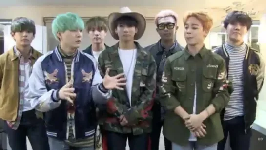 `VIDEO MESSAGE` BTS greetings for Naver Music