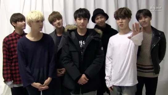 `VIDEO MESSAGE` BTS gives a shoutout to ARMYs taking the college entrance exams