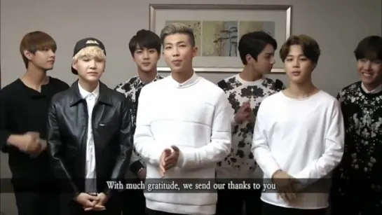 `VIDEO MESSAGE` BTS Message for the 70th Anniversary of the UN