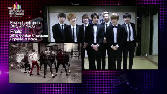 `VIDEO MESSAGE` 2015 K-POP World Festival