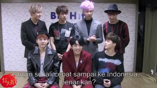 `VIDEO` Best of Best Concert in Jakarta - Official BTS (BANGTAN BOYS) Video Greeting