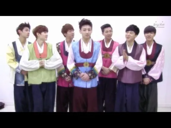 VIDEO MESSAGE | 140130 | BTS @ Lunar New Year’s day greeting