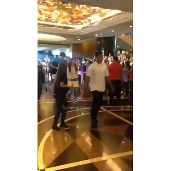 `FANCAM` 141206 | Bangtan @ Diamond Hotel in Manila