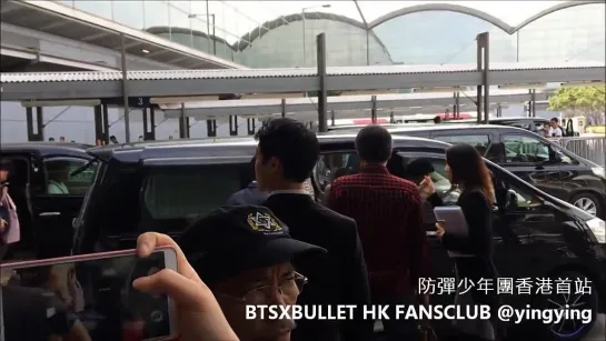 `FANCAM` 141130 | Bangtan @ Hong Kong Airport