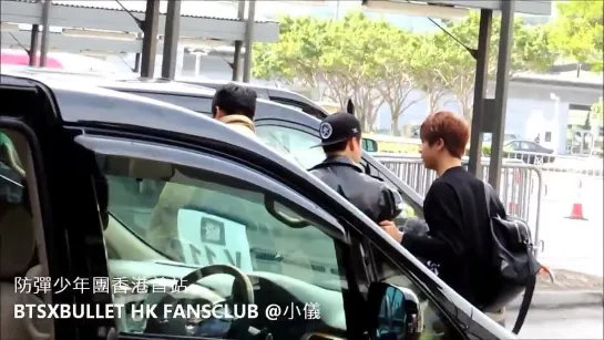 `FANCAM` 141130 | Bangtan @ Hong Kong Airport