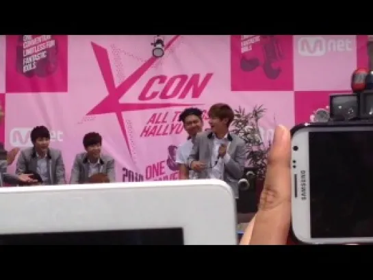 `FANCAM` 140810 | Bangtan @ Фестиваль "KCON 2014", Лос Анджелес