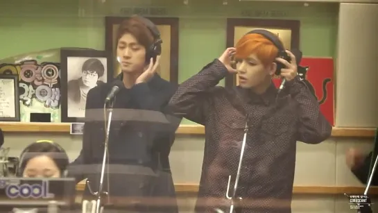 FANCAM | 140220 | BTS @ Jang Yoon Ju's Rooftop Radio