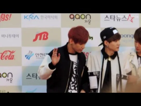 FANCAM | 140212 | BTS @ 3RD GAON CHART AWARD